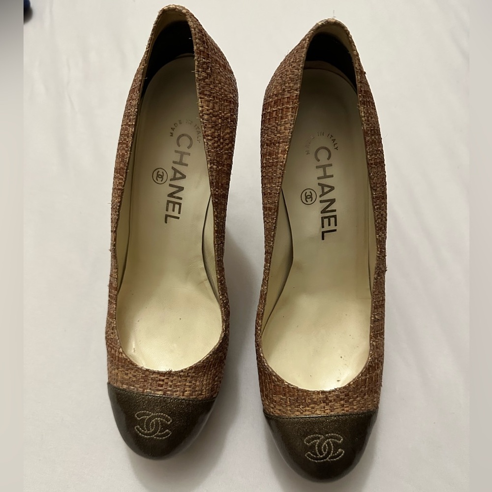 Authentic Chanel Heels Size 38